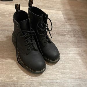 Black Dr. Martens boots